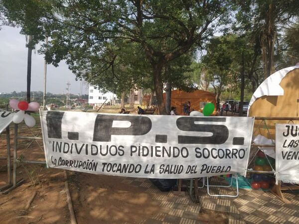 Manifestación y festejo del Día del Niño de los familiares de don Samudio - Nacionales - ABC Color