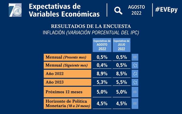 Agentes estiman que persistirán las presiones inflacionarias   - Economía - ABC Color