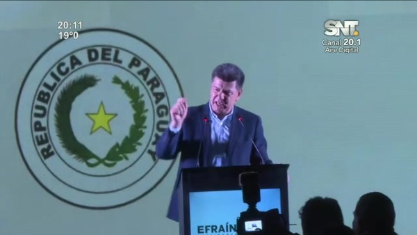 Oficializan dupla: Efraín Alegre y Soledad Núñez, Chapa Presidencial - SNT