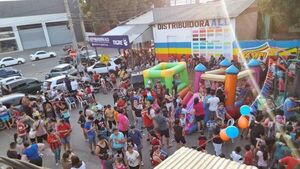 Barra de Cerro Porteño organizó festejo para peques de Capiatá