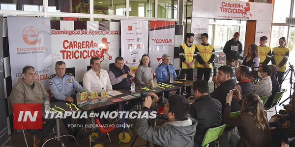LA GRAN CARRERA DE TRICICLOS REGRESA ESTE DOMINGO 21 DE AGOSTO