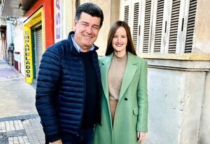 Expresan rechazo a dupla entre Efraín Alegre y Soledad Núñez - ADN Digital