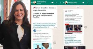 La Nación / Reaparece Verioska Velasco, esta vez libretando a medios abdistas