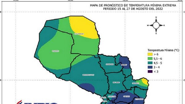 Heladas podrían afectar  los cultivos de trigo en el Sur