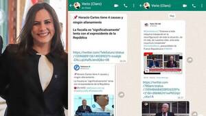 Diario HOY | Reaparece Verioska Velasco, esta vez libretando a medios abdistas