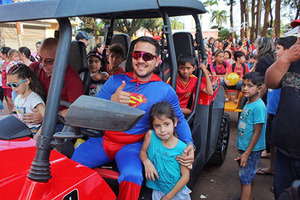 Kapeto festejó el Día del Niño en evento organizado por municipalidad de Hernandarias | DIARIO PRIMERA PLANA