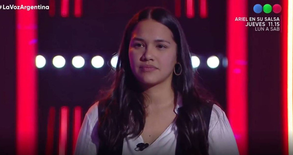 Crónica / [VIDEO] Bronquitis vaikue dejó a paraguaya fuera de "La Voz Argentina"