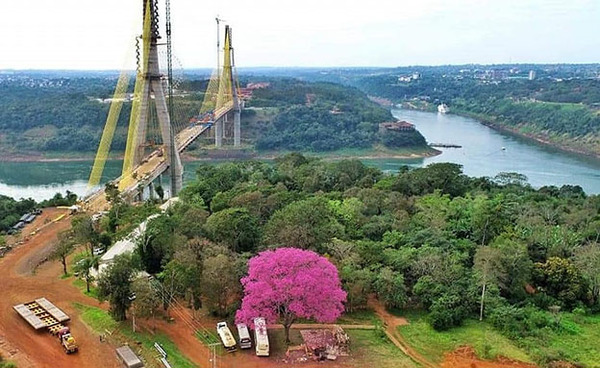 Hoy instalan la última dovela central del Puente de la Integración | DIARIO PRIMERA PLANA