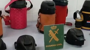Guardia Española detiene a cinco paraguayos por transportar cocaína