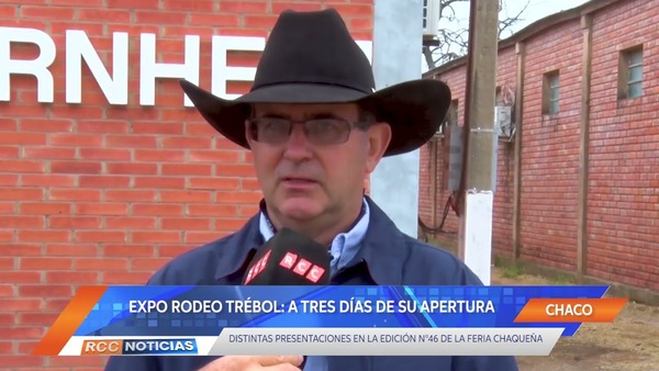 Despliegue de la Expo Rodeo Trébol a tres días de su apertura