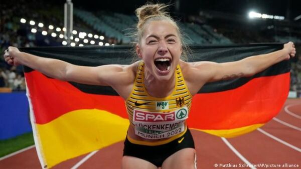 La alemana Gina Lückenkemper es la mujer más rápida de Europa
