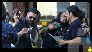 Crónica / [VIDEO] Lucas Sugo cantó con la orquesta de Cateura
