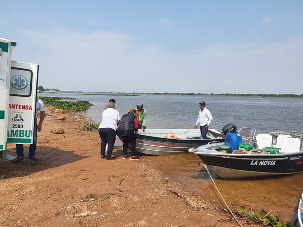 De urgencia evacuan a una menor nativa embarazada desde Puerto Pinasco a Concepción