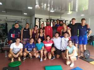 Selección Paraguaya de Remo entrena en Encarnación
