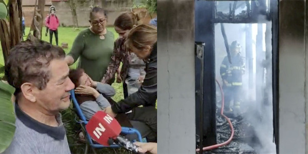 INCENDIO DE GRAN MAGNITUD DEJÓ SIN NADA A UNA FAMILIA