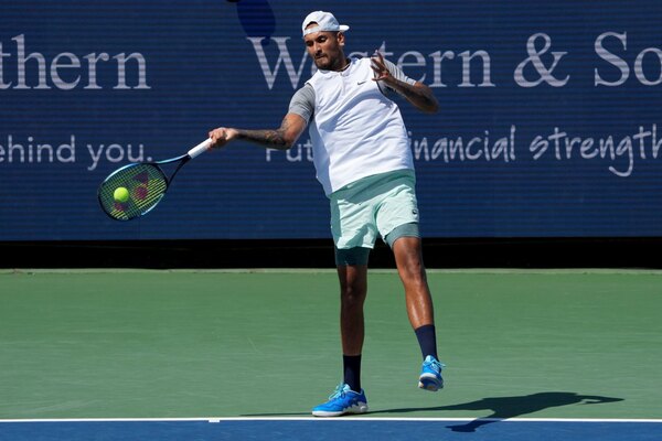 Kyrgios cae en menos de una hora ante Fritz en el Masters 1000 de Cincinnati