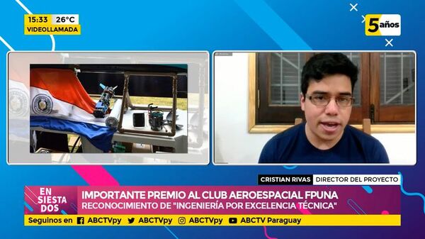 Importante premio al club aeroespacial FPUNA - Ensiestados - ABC Color