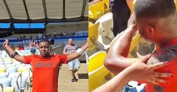 La Nación / ¡Hasta las lágrimas! Flamengo cumplió el sueño a personas en situación de calle, conocieron el Maracaná