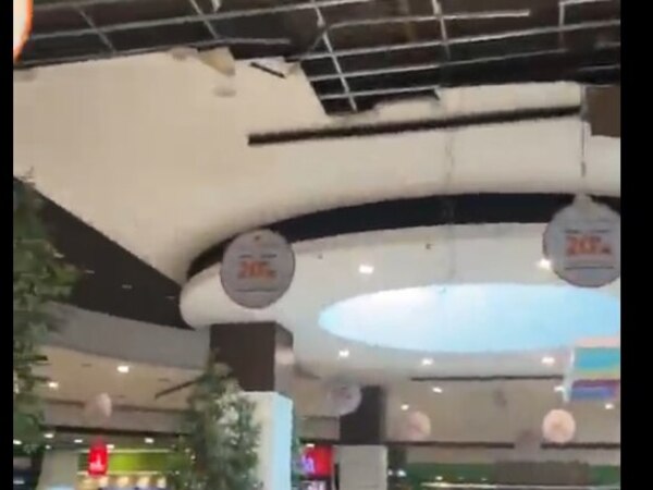 Cayó parte del cielo raso en Paseo La Galería - Nacionales - ABC Color