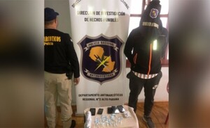 Detienen a presunto distribuidor de cocaína en Hernandarias