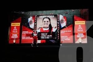 Crónica / Andrea Lafarja confirmó su presencia en el Rally Dakar 2023
