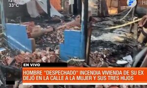 Hombre ''despechado'' quemó la vivienda de su ex - Paraguaype.com