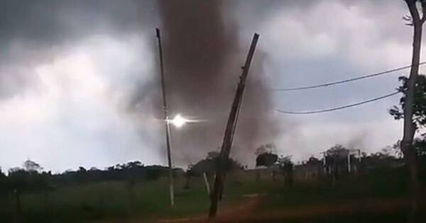 La Nación / SEN asiste a pobladores afectados por el tornado en San Joaquín
