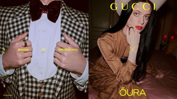 Gucci x Oura: el anillo inteligente que monitorea la salud