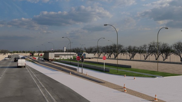 MOPC instalará modernos puestos para controlar el peso de camiones sobre ruta PY09 - .::Agencia IP::.