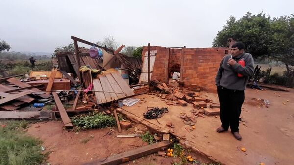 Perdieron todo tras tornado en San Joaquín - Nacionales - ABC Color