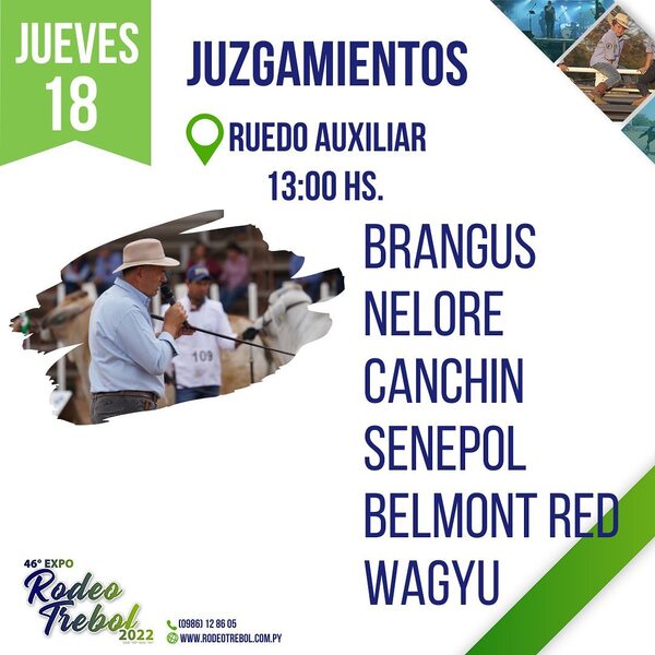 Tras inclemencias climáticas, la Expo Rodeo Trébol re agendó actividades para esta tarde
