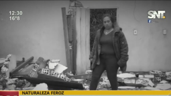 Temporal: Destrozos en centro y este del país - SNT