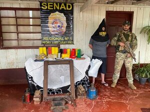 Diario HOY | Allanan presunto laboratorio de cocaína en Pedro Juan