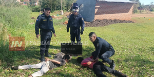 APUNTA DE CUCHILLO INTENTÓ EVITAR SU ARRESTO Y TERMINÓ HERIDO DE UN DISPARO EN EL PIE