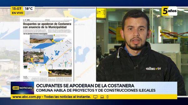 Ocupantes se apoderan de la Costanera - ABC Noticias - ABC Color