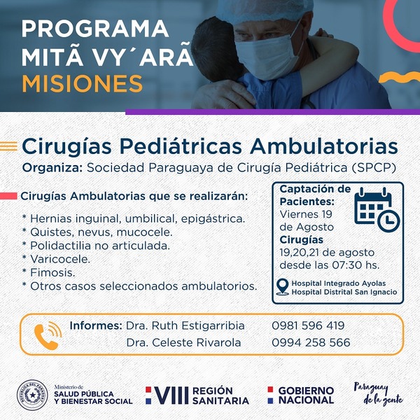 Diario HOY | Mañana inician las cirugías pediátricas en Misiones