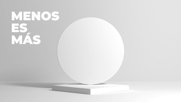 El minimalismo en el diseño, la tendencia a eliminar todo lo superfluo | Columnas | 5Días