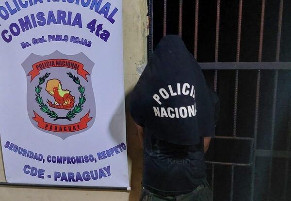 Detienen a hombre que agredió a su pareja