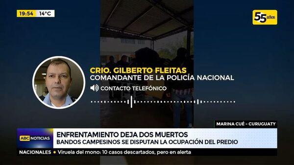 Dos muertos en enfrentamiento en Marina Cué - ABC Noticias - ABC Color