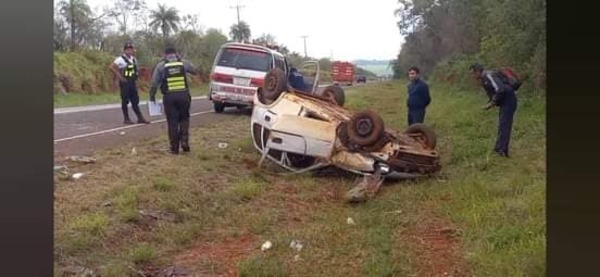 San Ignacio: conductor habría perdido el control se su vehículo