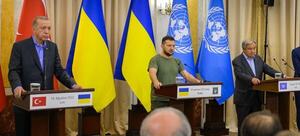 Ucrania: Zelenski pidió a Guterres y Erdogan "garantizar la seguridad" de Zaporiyia - ADN Digital