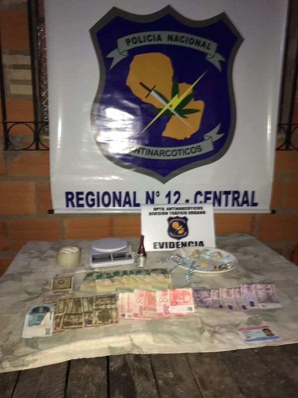 Ypacaraí: desmantelan local donde se supuestamente hacía microtráfico de drogas - Policiales - ABC Color