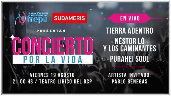 “Concierto por la vida” en el Banco Central del Paraguay
