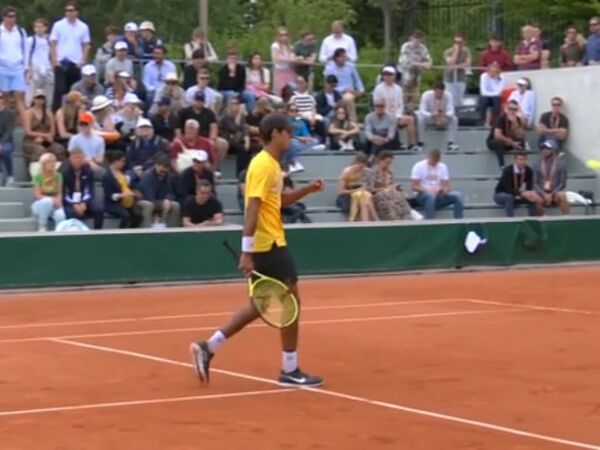 Adolfo Daniel Vallejo, a la primera final como 1 Júnior de la ITF - Tenis - ABC Color