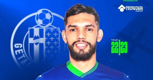 ¡Histórico! Getafe presenta a Omar Alderete, el 'primer paraguayo en Primera'