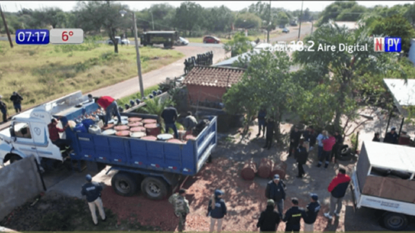 Megaoperativo anticontrabando: Incautaron 10.000 litros de combustible | Noticias Paraguay