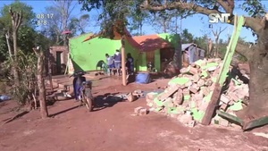 Reconstruyen viviendas afectadas por tornado - SNT