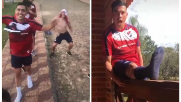 Crónica / [VIDEOS] Chistes, bailes, ere erea: Así se divierten los peloteros de Nacional
