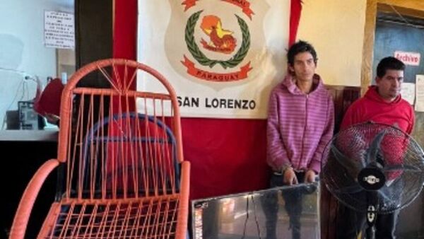 Dos caen presos por robar de todo a sus madres