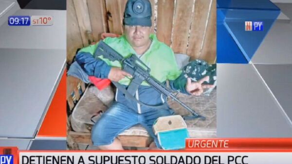Detienen a presunto miembro del PCC en Ciudad del Este